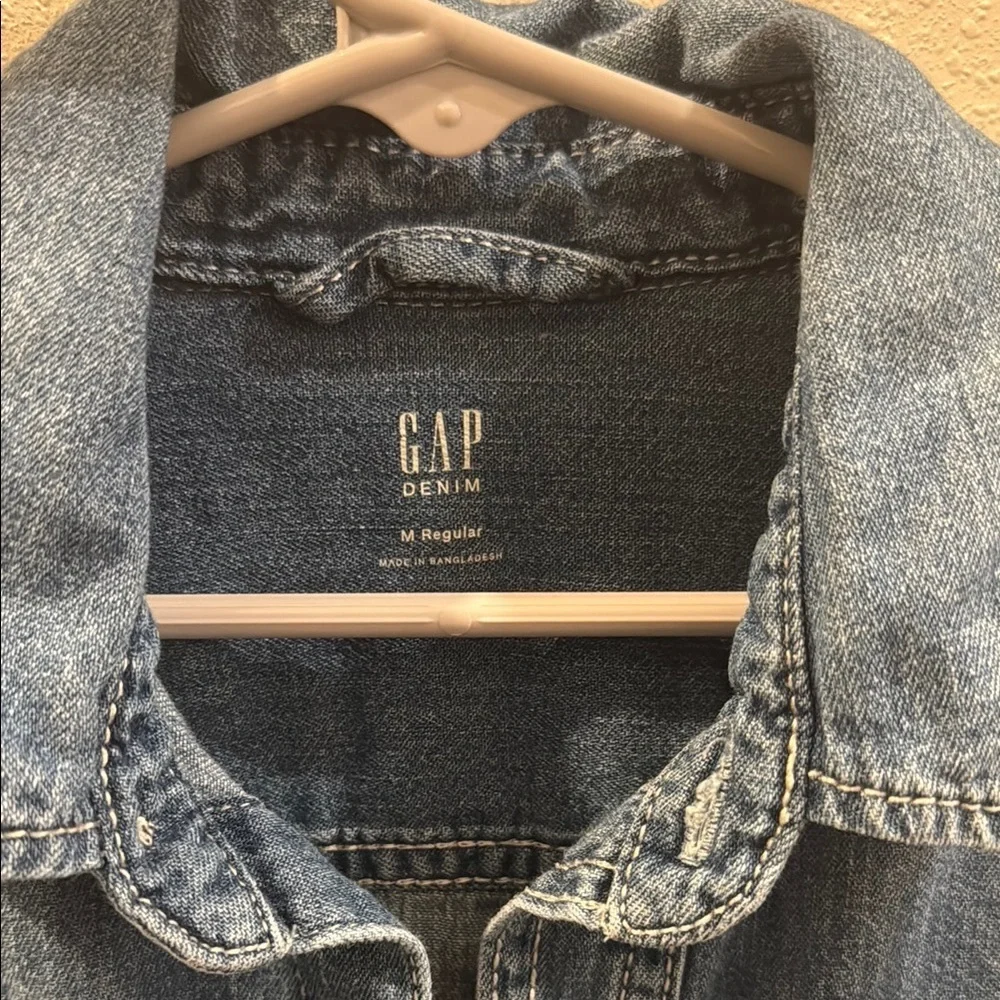 GAP Classic Blue Denim Shirt